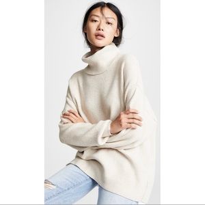 Free People oversized oatmeal sweater